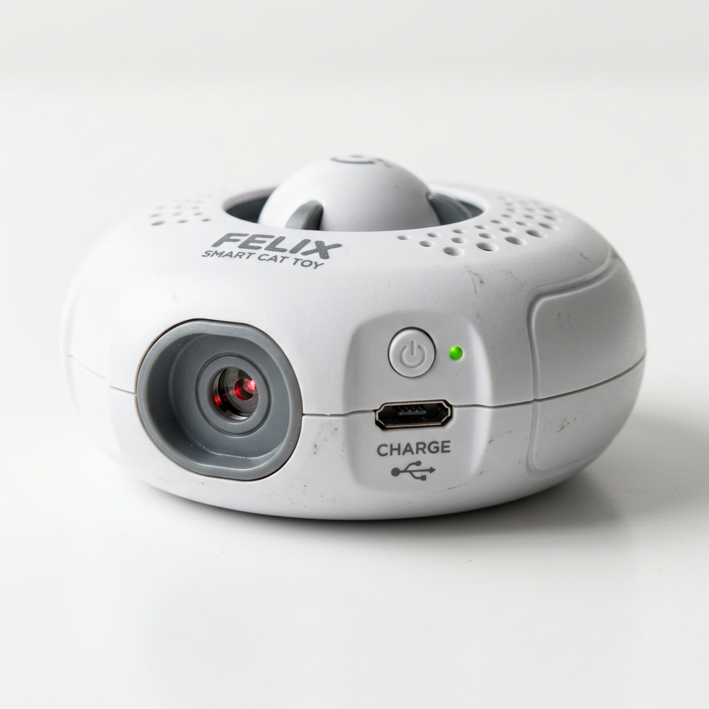 Laser toy device close-up
